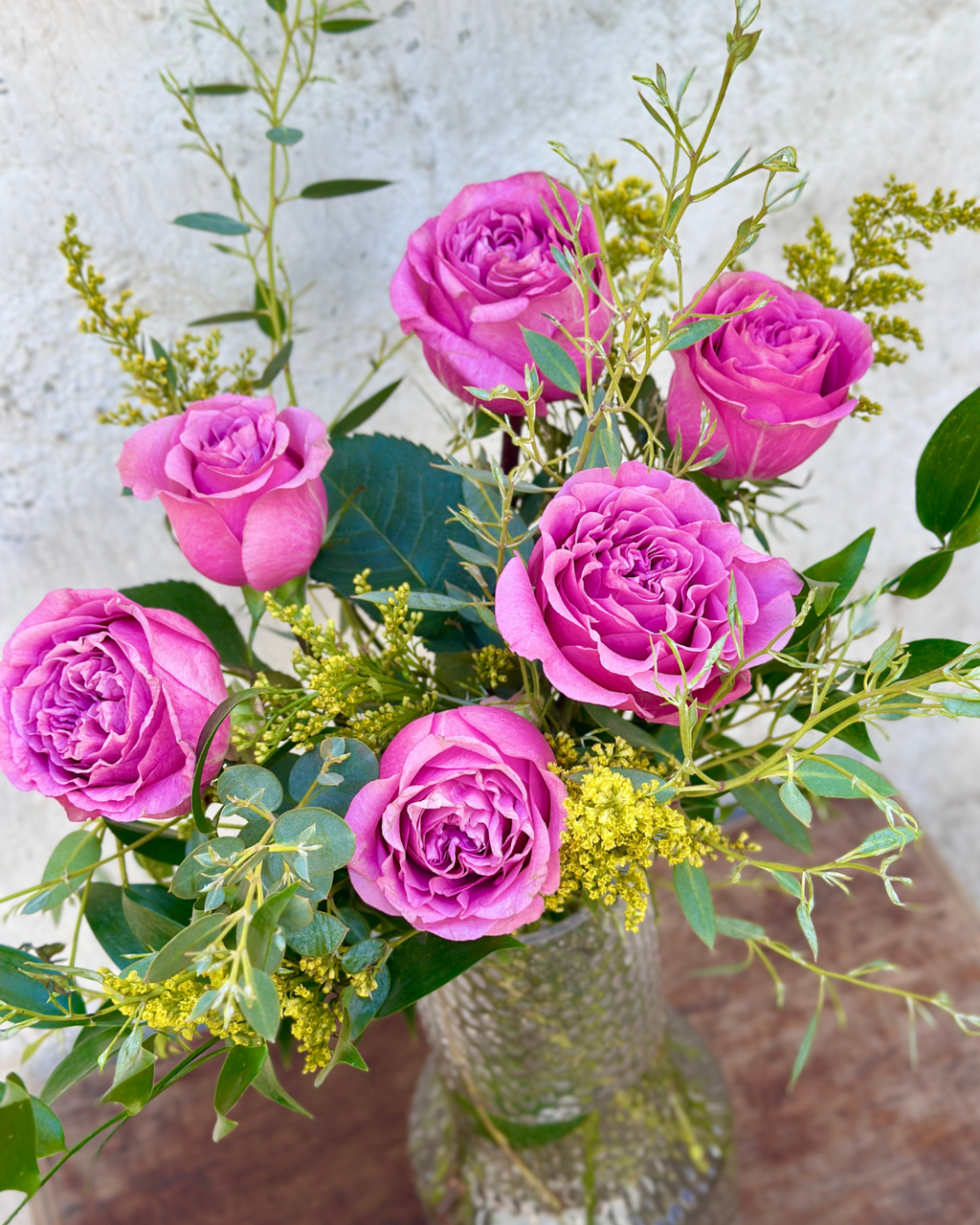 Ramo de 6 Rosas - Elige tu color