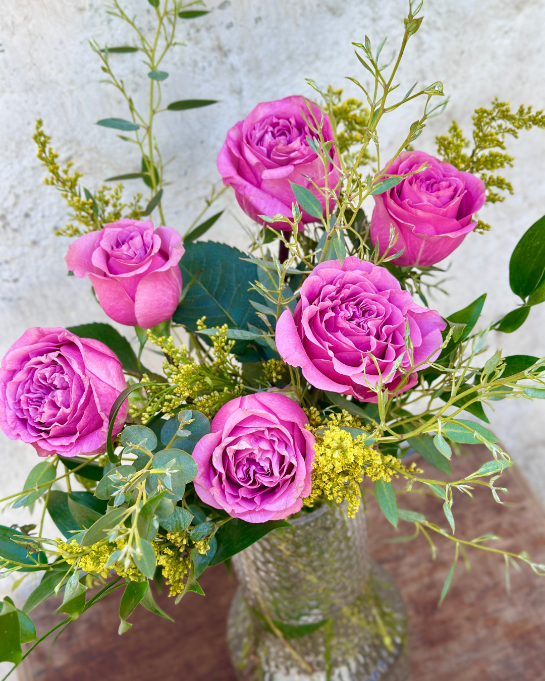 Ramo de 6 Rosas - Elige tu color