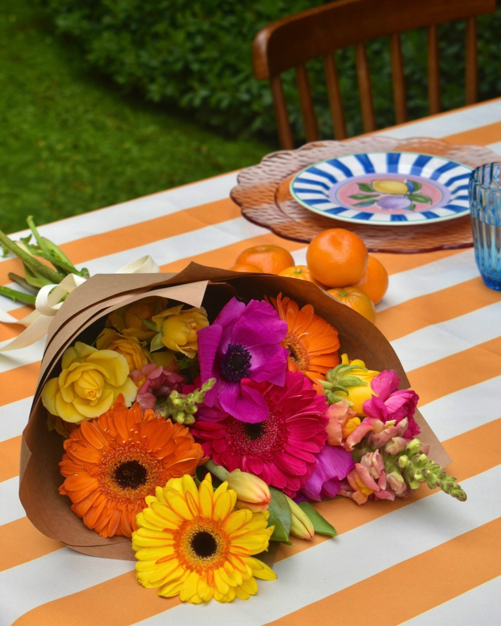 Ramo Primavera Naranja